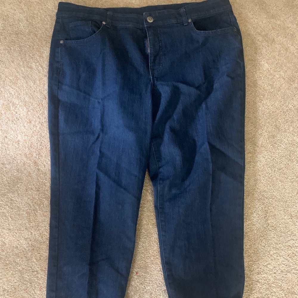 Denim capris